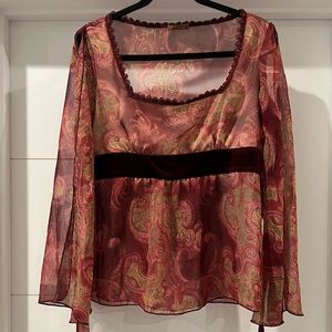 Arden B boho top